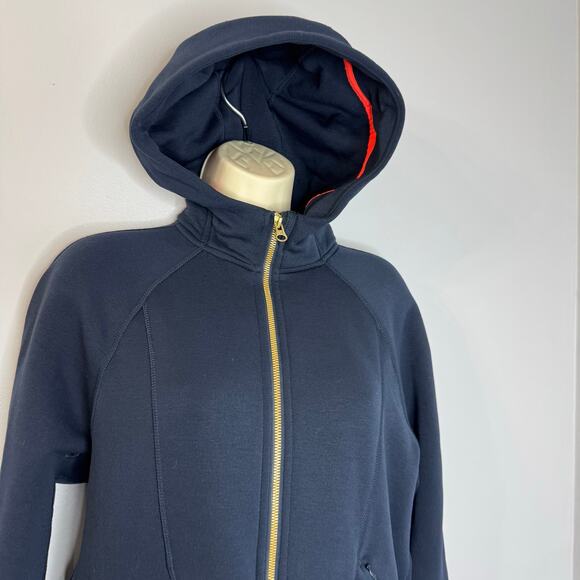 Lululemon Warm Core Hoodie Jacket Inkwell Navy Full Zip Women's 8 - Picture 5 of 14